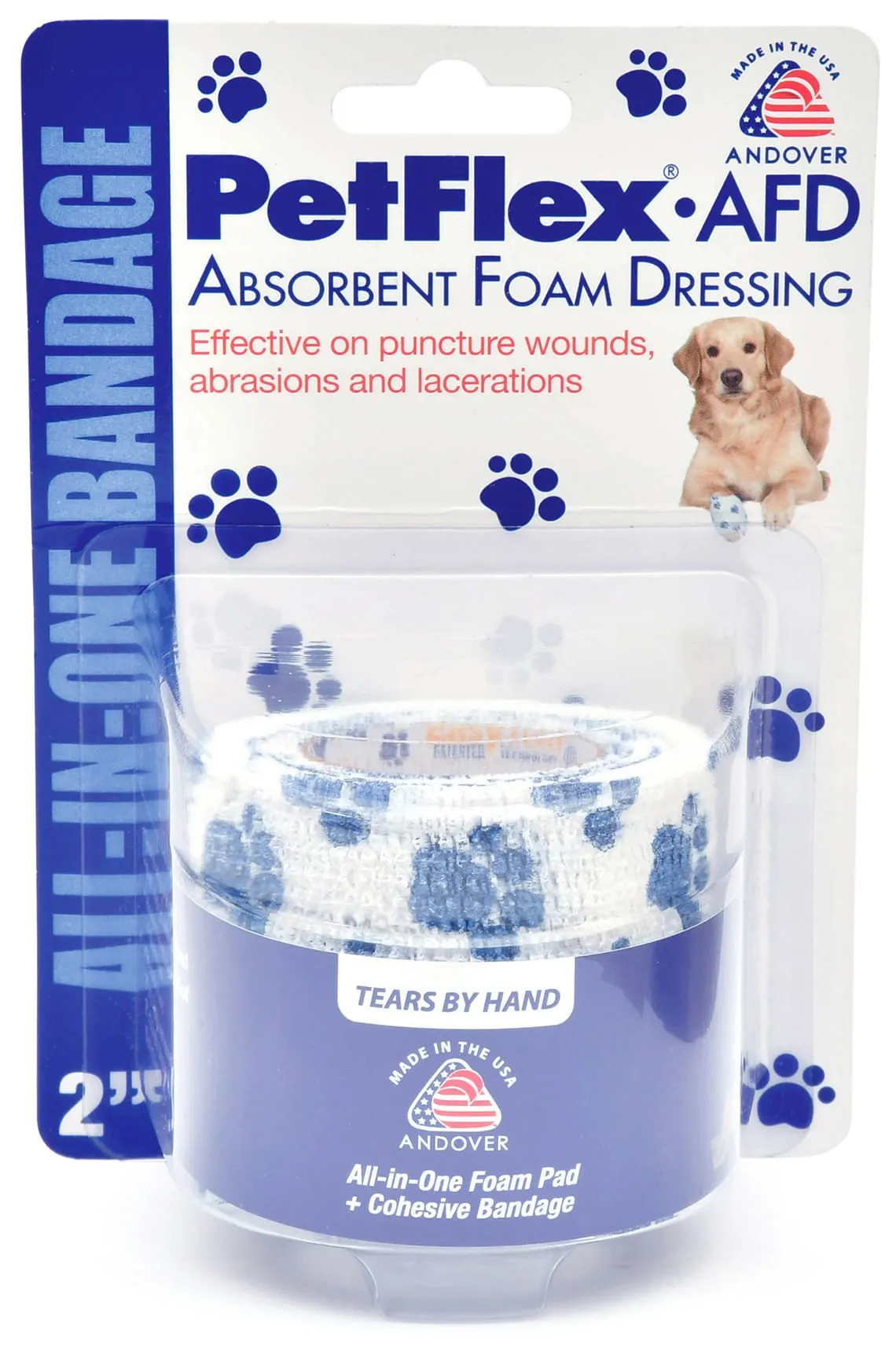 2" PetFlex Absorbent Foam Dressing