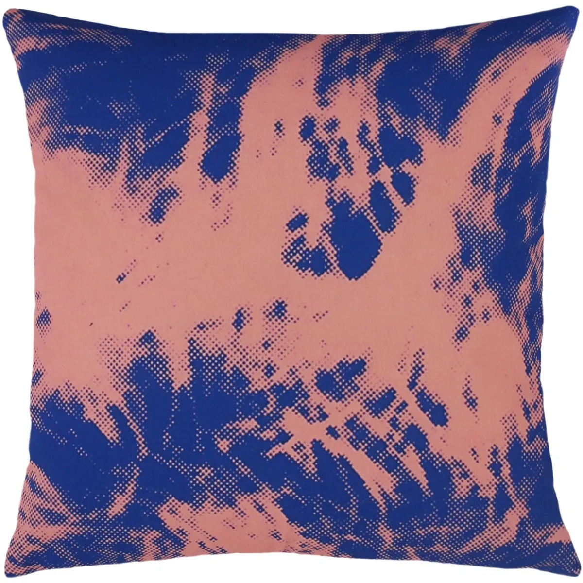 Andy Warhol Art Pillow in Red, Blue, & Pink design by Henzel Studio