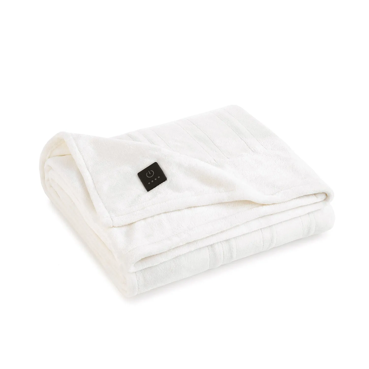 Brookstone Cozy Heated Plush Throw