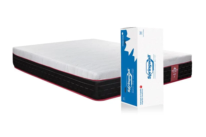 California King Size Chiropractic Glacier 12" Hybrid Mattress