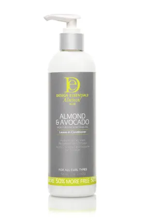 Design Essentials Natural Almond & Avocado Detangling Leave-In Conditioner 12oz