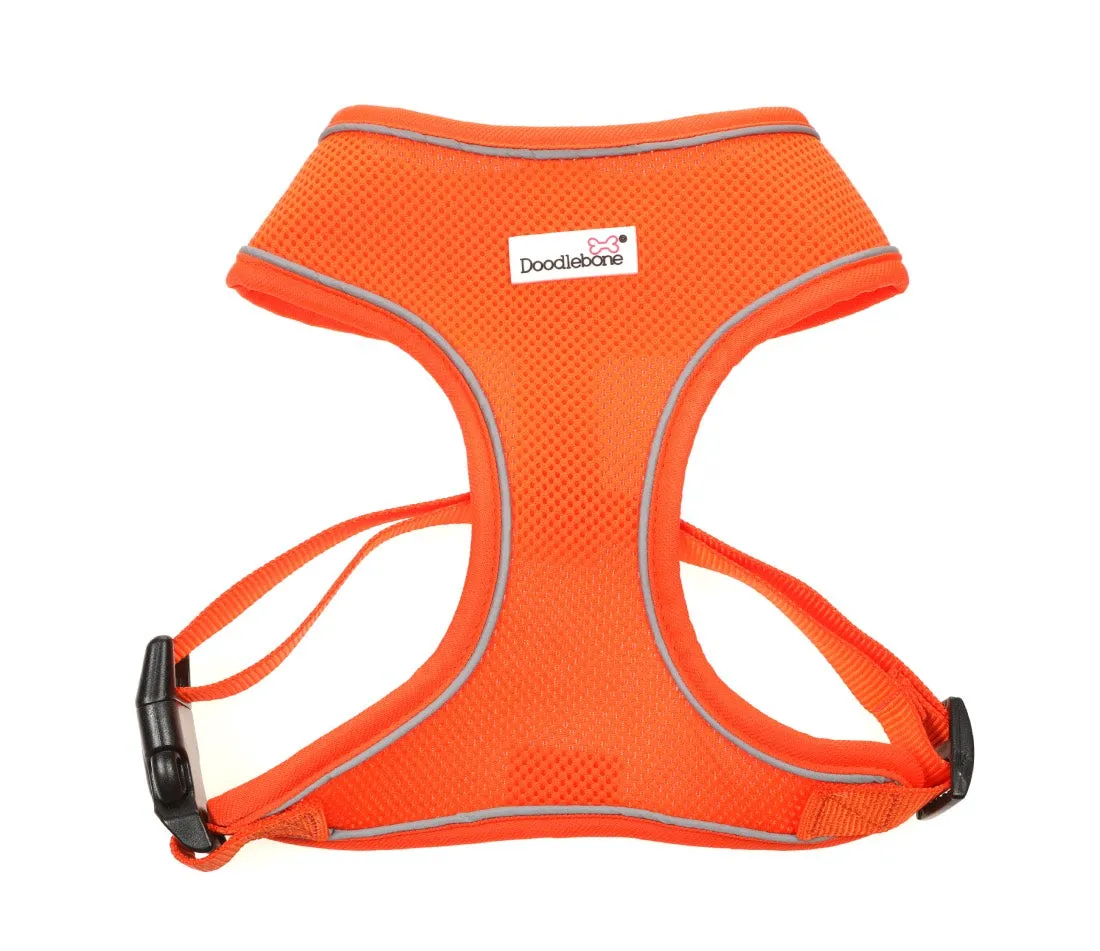 Doodlebone Airmesh Dog Harness - Tangerine Orange