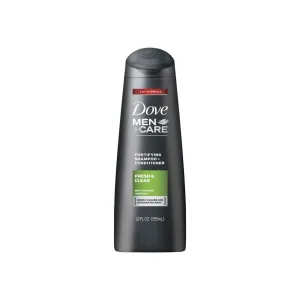 Dove Men Care 2 in 1 Shampoo and Conditioner Fresh and Clean 12 oz