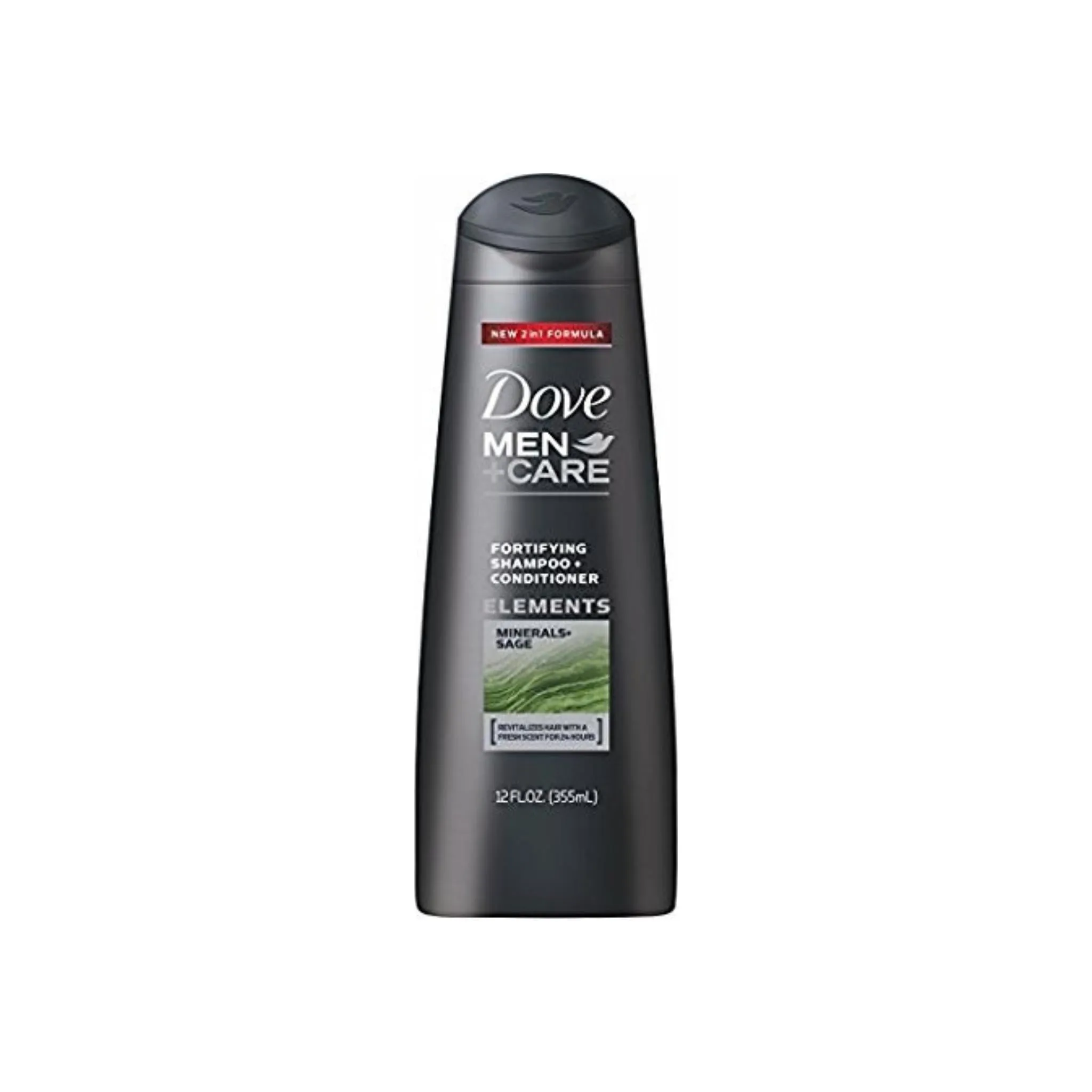 Dove Men Care Elements Fortifying 2-in-1 Shampoo & Conditioner, Minerals & Sage 12 oz