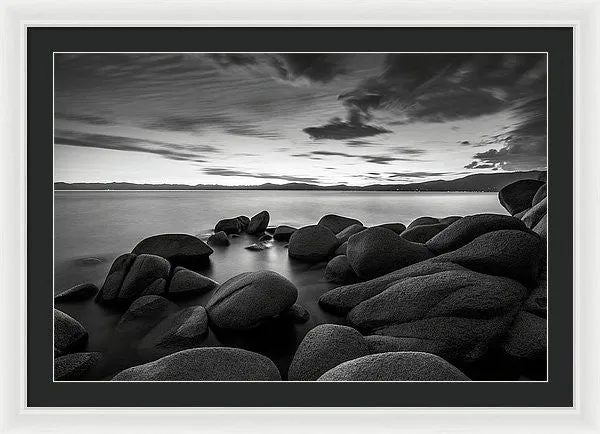 East Shore Serenity - Lake Tahoe - Framed Print