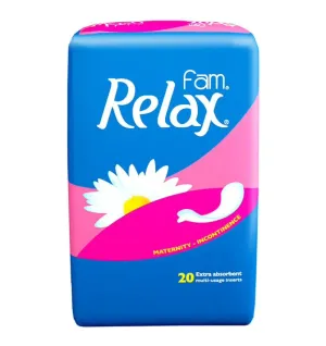 Fam Relax Maternity Sanitary Pads, 20pcs