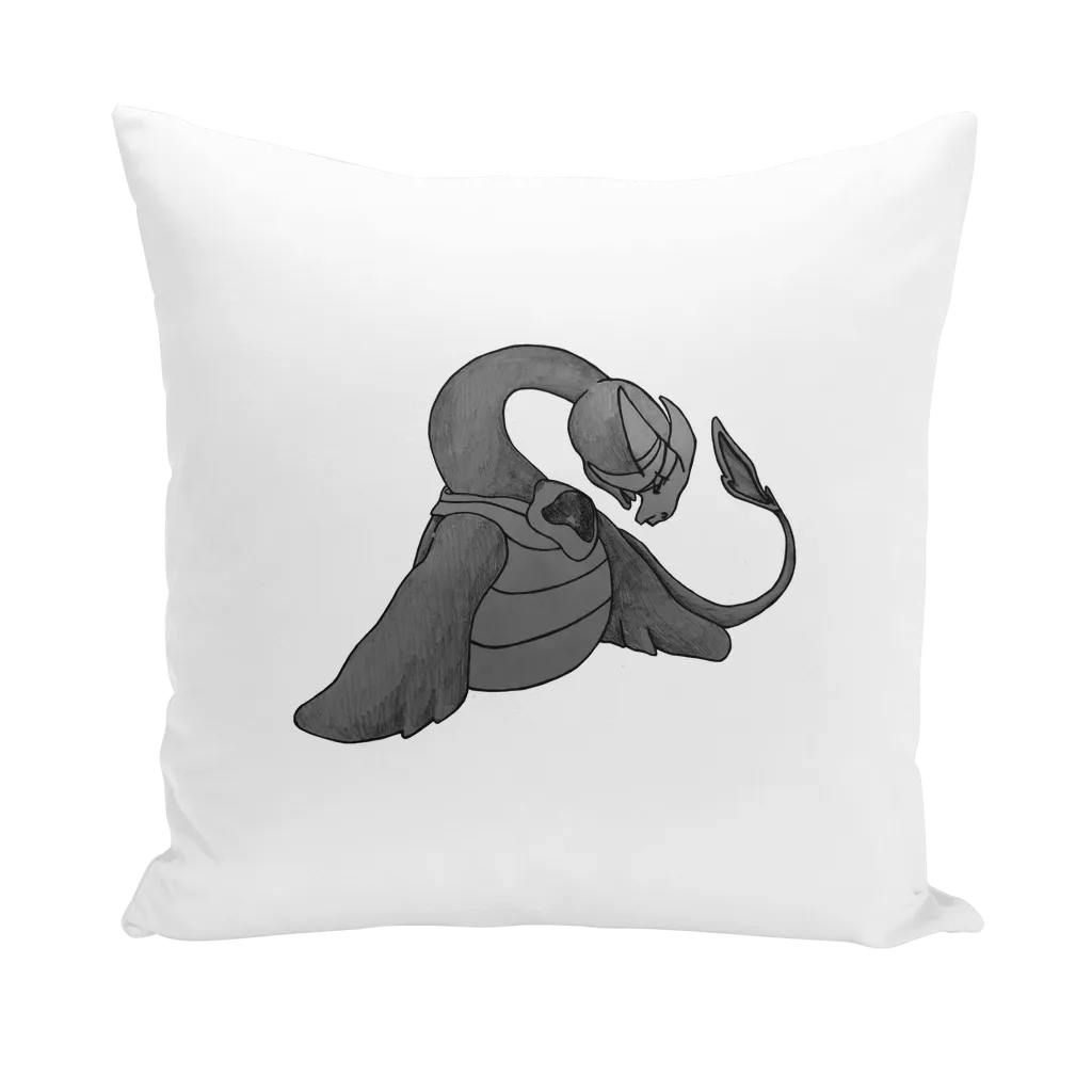 Ghoulaba Throw Pillows