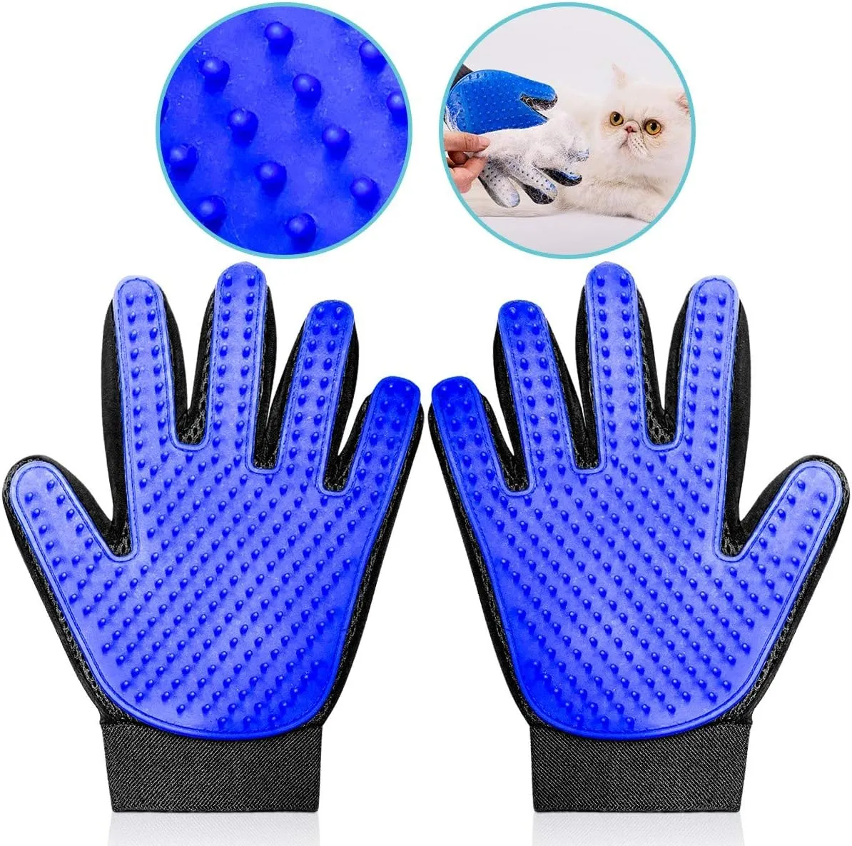 Grand Innovations Pet Spa Glove Deshedding Pet Grooming Glove