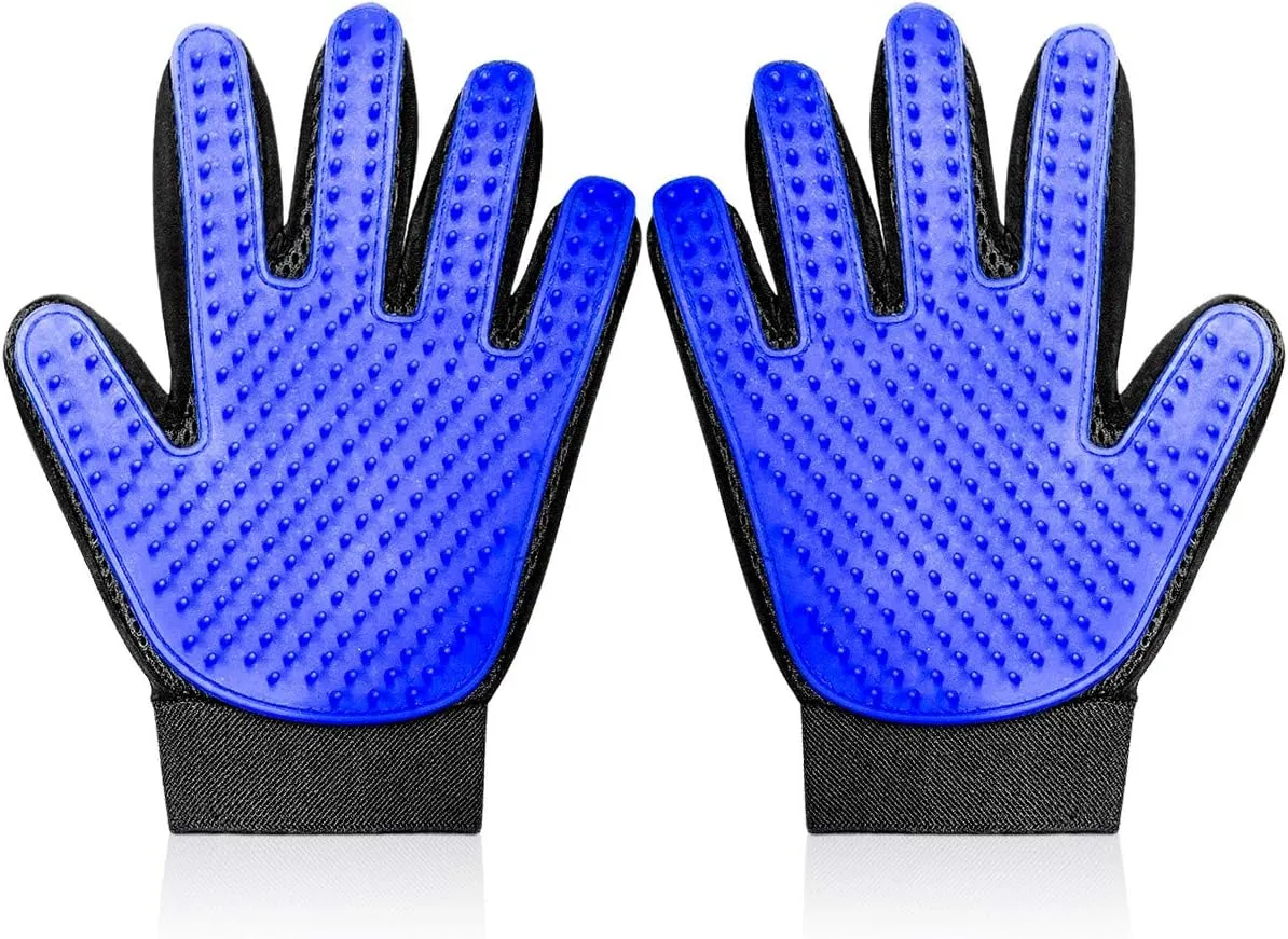 Grand Innovations Pet Spa Glove Deshedding Pet Grooming Glove