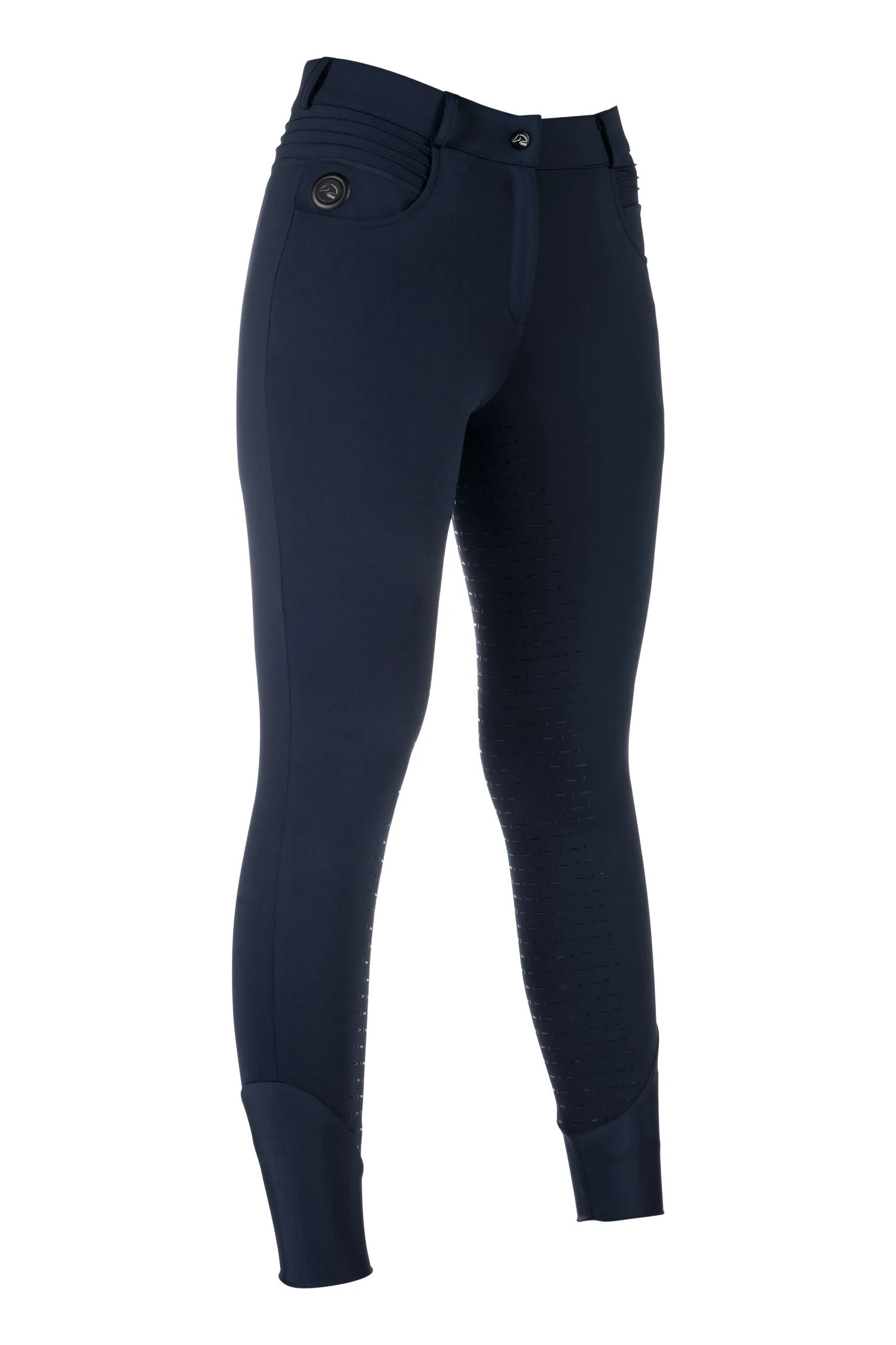 Heated Riding Breeches with Silicone Full Seat