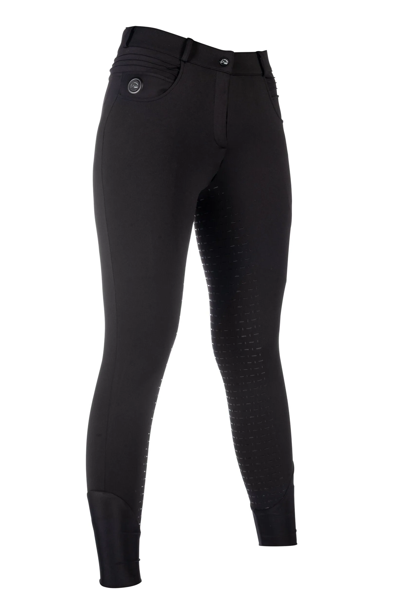 Heated Riding Breeches with Silicone Full Seat