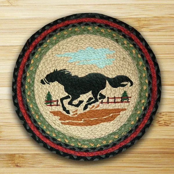 Horse Printed Chair Pad