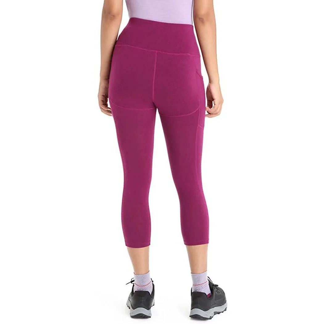 Icebreaker Merino Women's Fastray High Rise Cropped 3/4 Tights