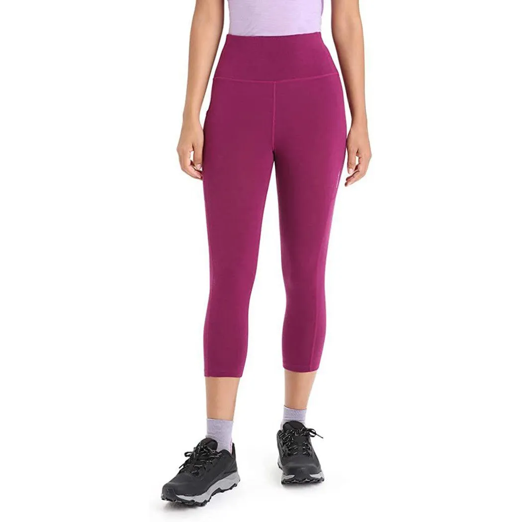 Icebreaker Merino Women's Fastray High Rise Cropped 3/4 Tights