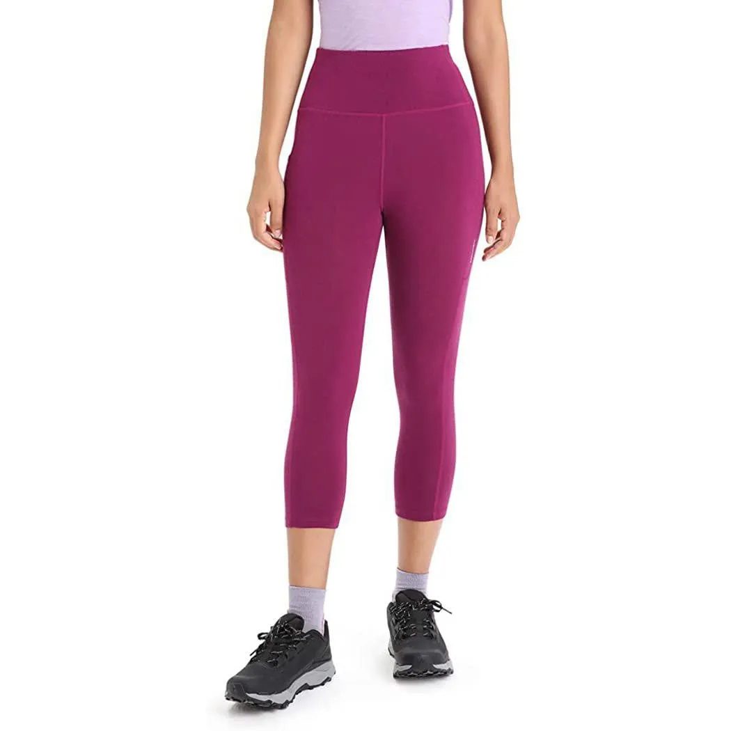 Icebreaker Merino Women's Fastray High Rise Cropped 3/4 Tights