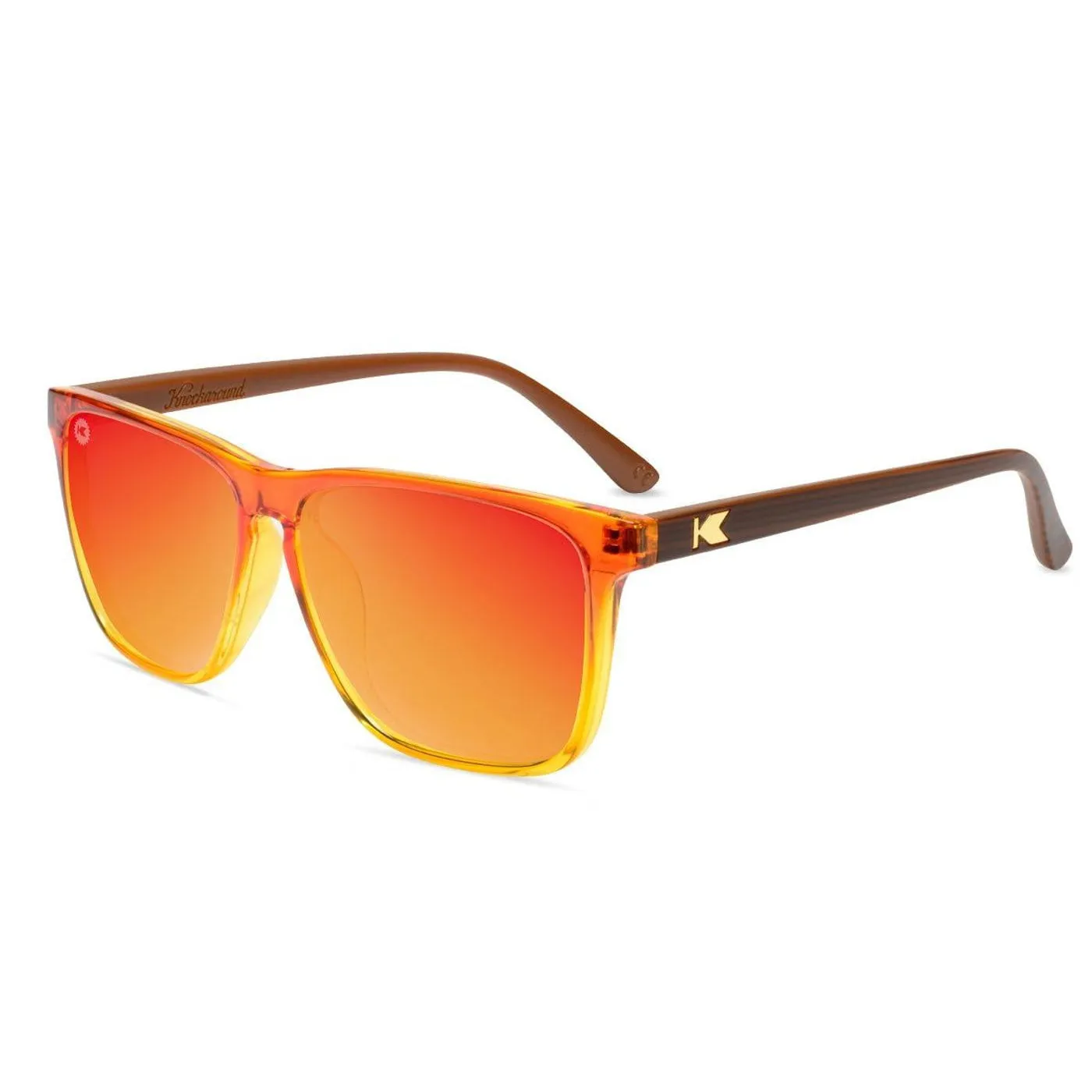 Knockaround Fast Lanes Sunglasses - Firewood