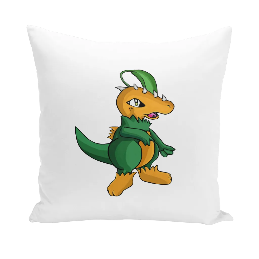 Leafasaur Throw Pillows