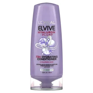 L'Oréal Elvive Hyaluron Pump 72H moisturizing conditioner for dry, dehydrated hair, 375 ml