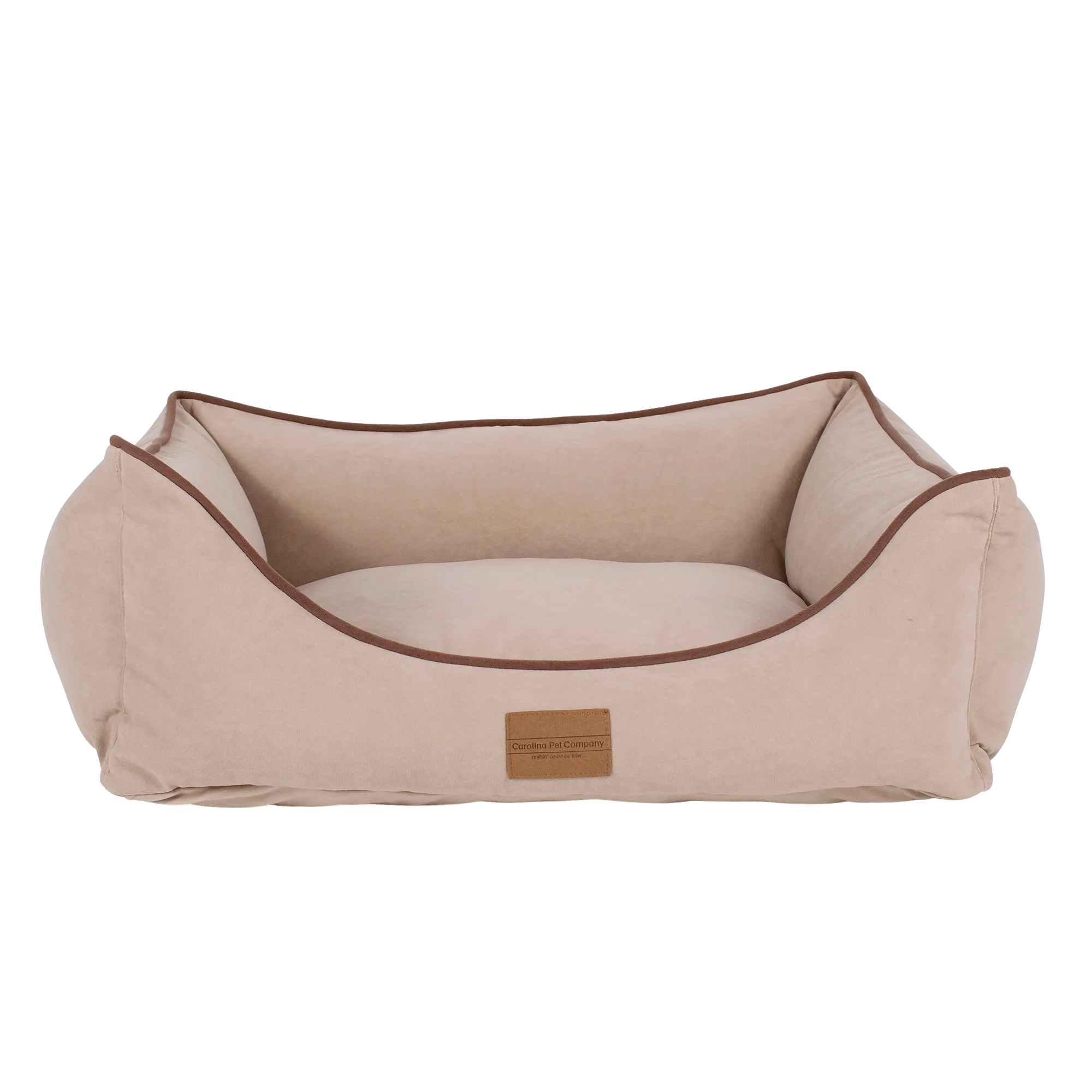 Microfiber Low Profile Lounger | Linen