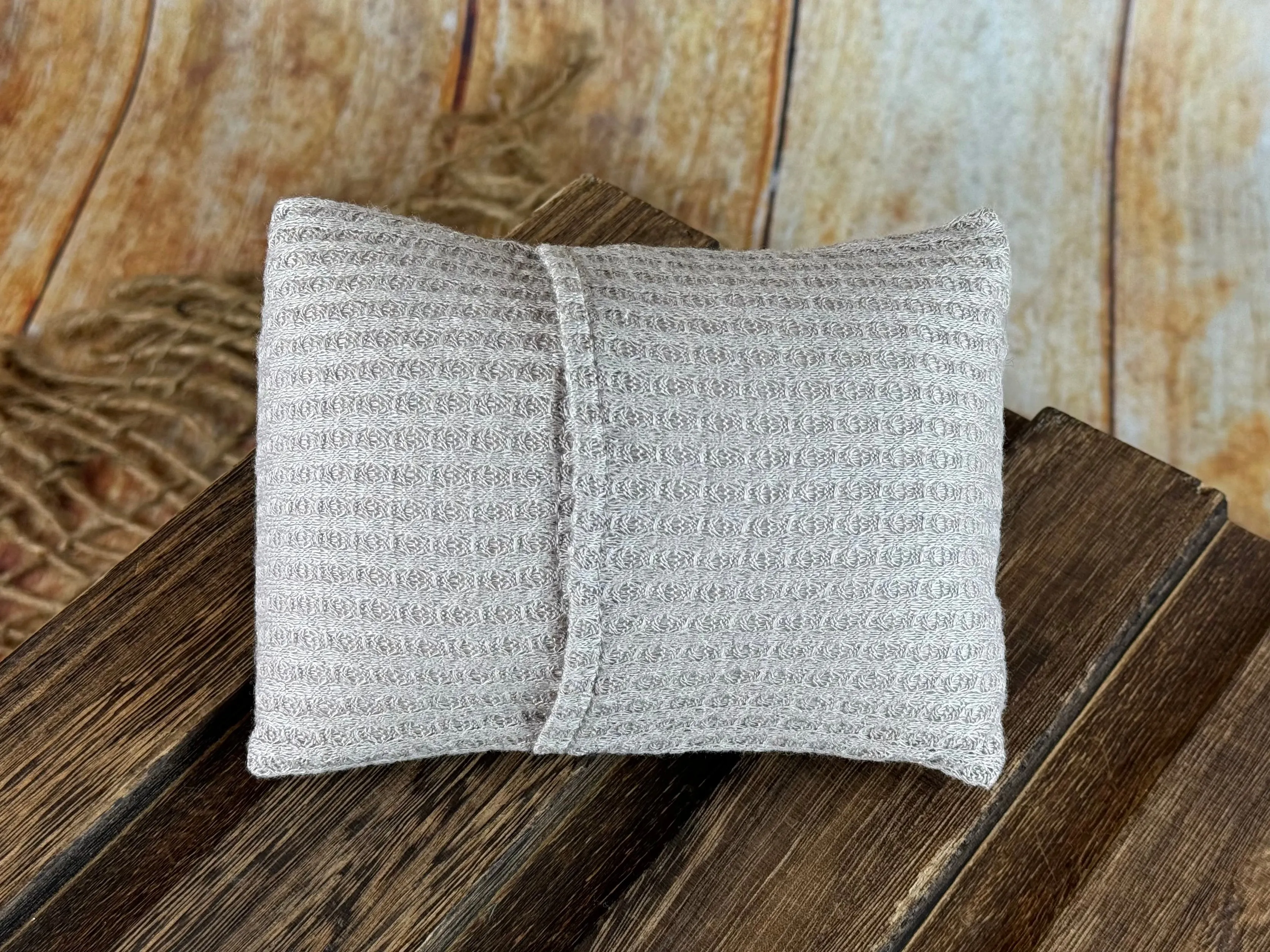 Mini Pillow with Cover - Perforated - Apple Brown Stone