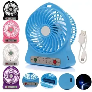 Mini Rechargeable Fan with Speed Controller