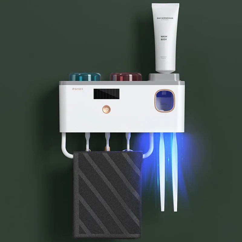 Multifunctional Ultraviolet Germicidal Toothbrush Rack