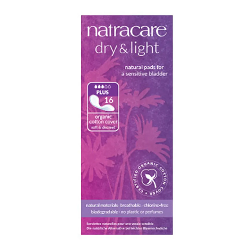 Natracare Dry & Light Plus Incontinence Pads