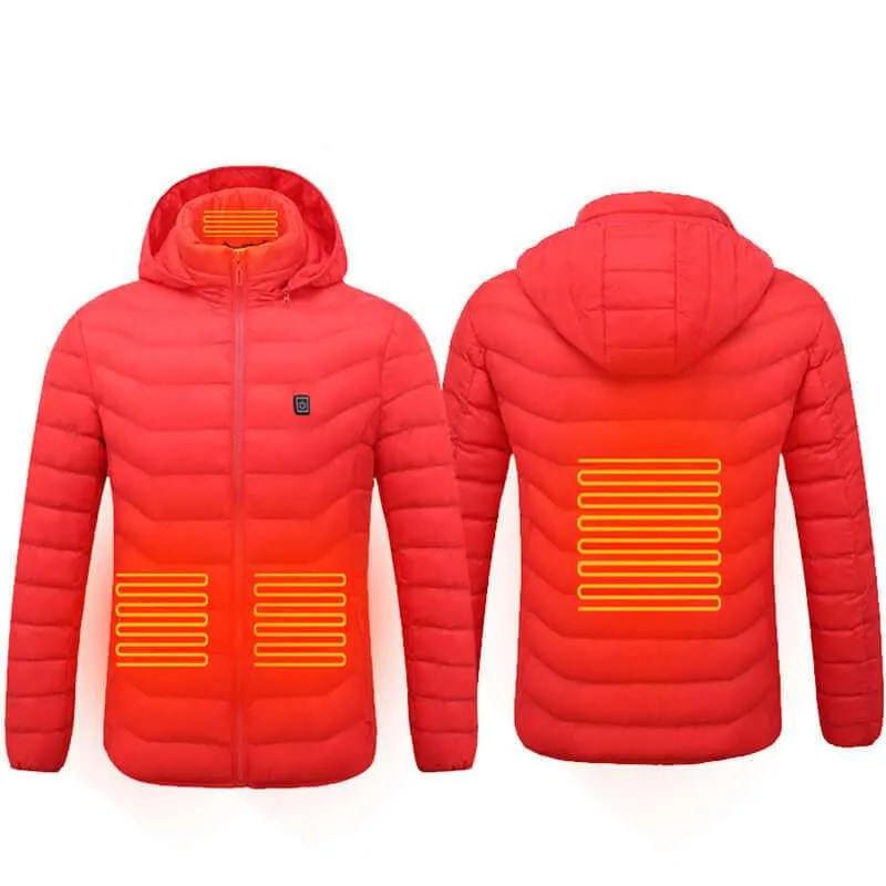 New Heated Coat USB Electric Thermal Winter Clothing