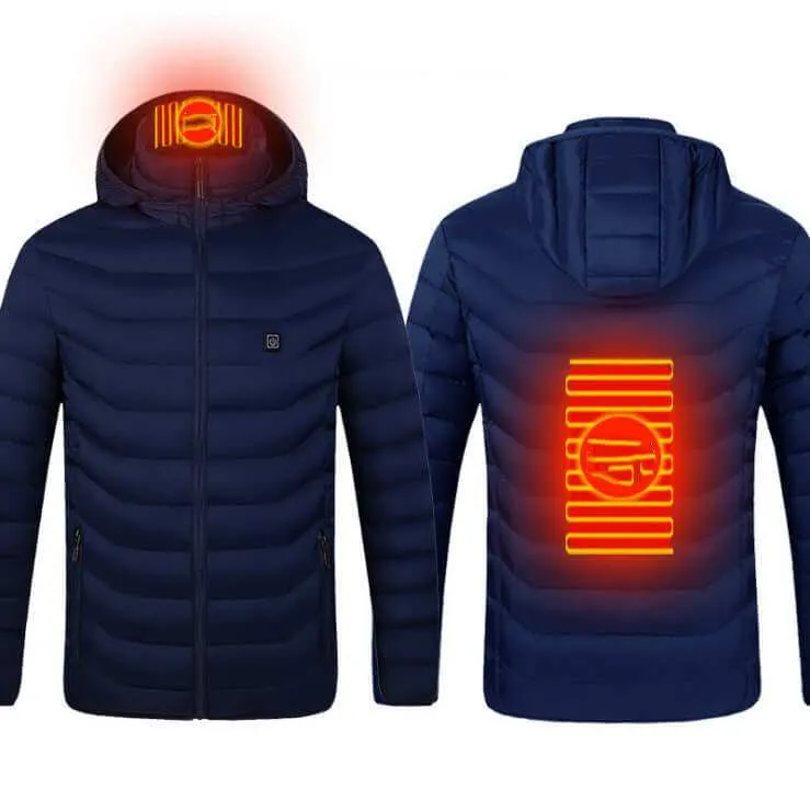 New Heated Coat USB Electric Thermal Winter Clothing