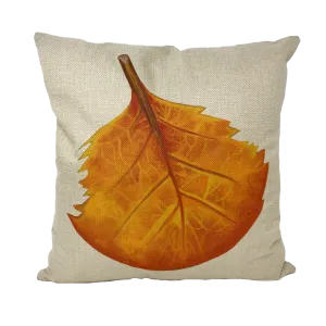 OrangeLeaf Throw Pillows