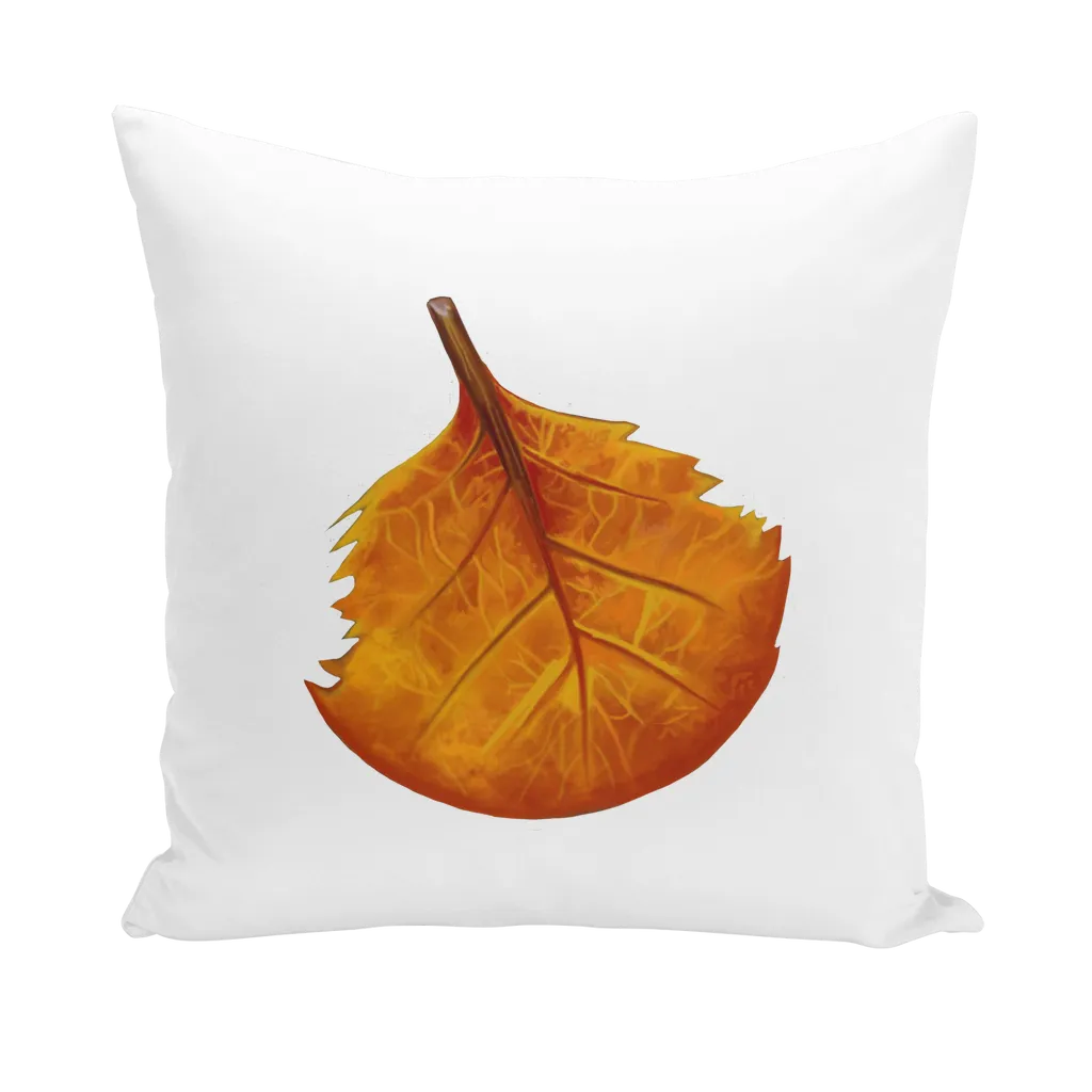 OrangeLeaf Throw Pillows