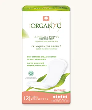 Organyc 12 Maternity Pads