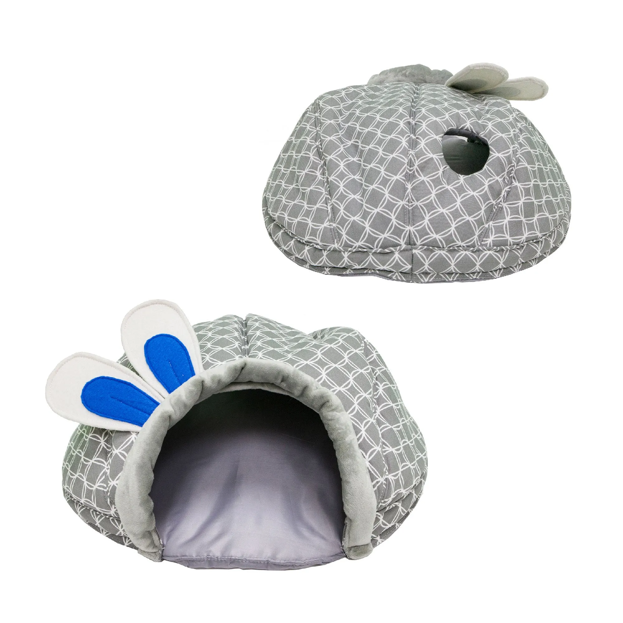 Pet Sleep and Play 2 Piece Bundle Pack - Critter Dome & Tunnel Set, Stress Relief, Durable Tunnels, Ideal for Play, Nesting, Cuddling, Hiding for Small Pets, Cozy Hideaway for Cats, Rabbits, and Small Animals