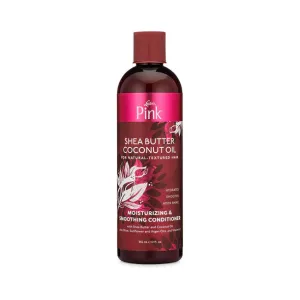 Pink Shea Butter Coconut Oil Moisturizing & Smoothing Conditioner