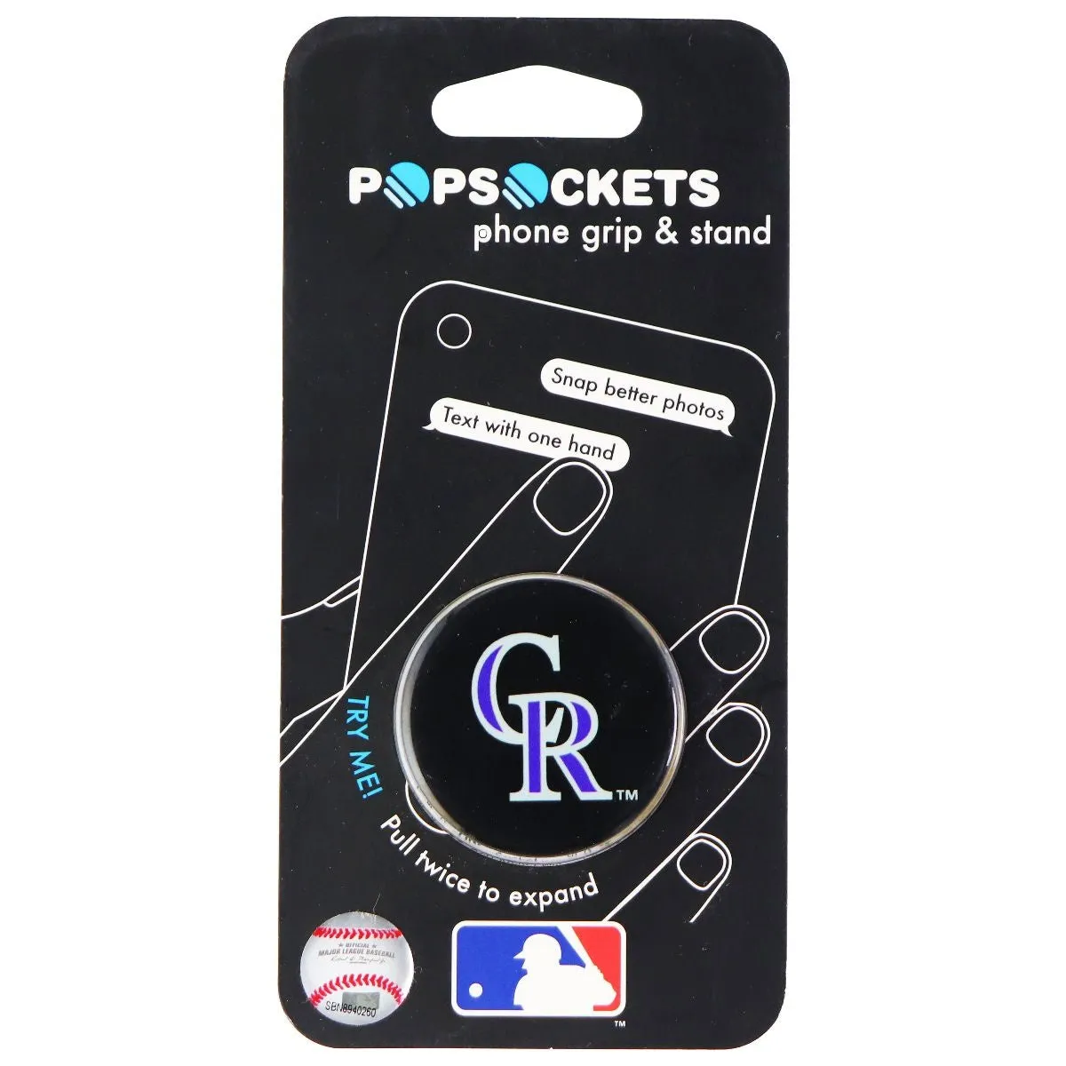 PopSockets: Collapsible Grip & Stand for Phones and Tablets - Colorado Rockies