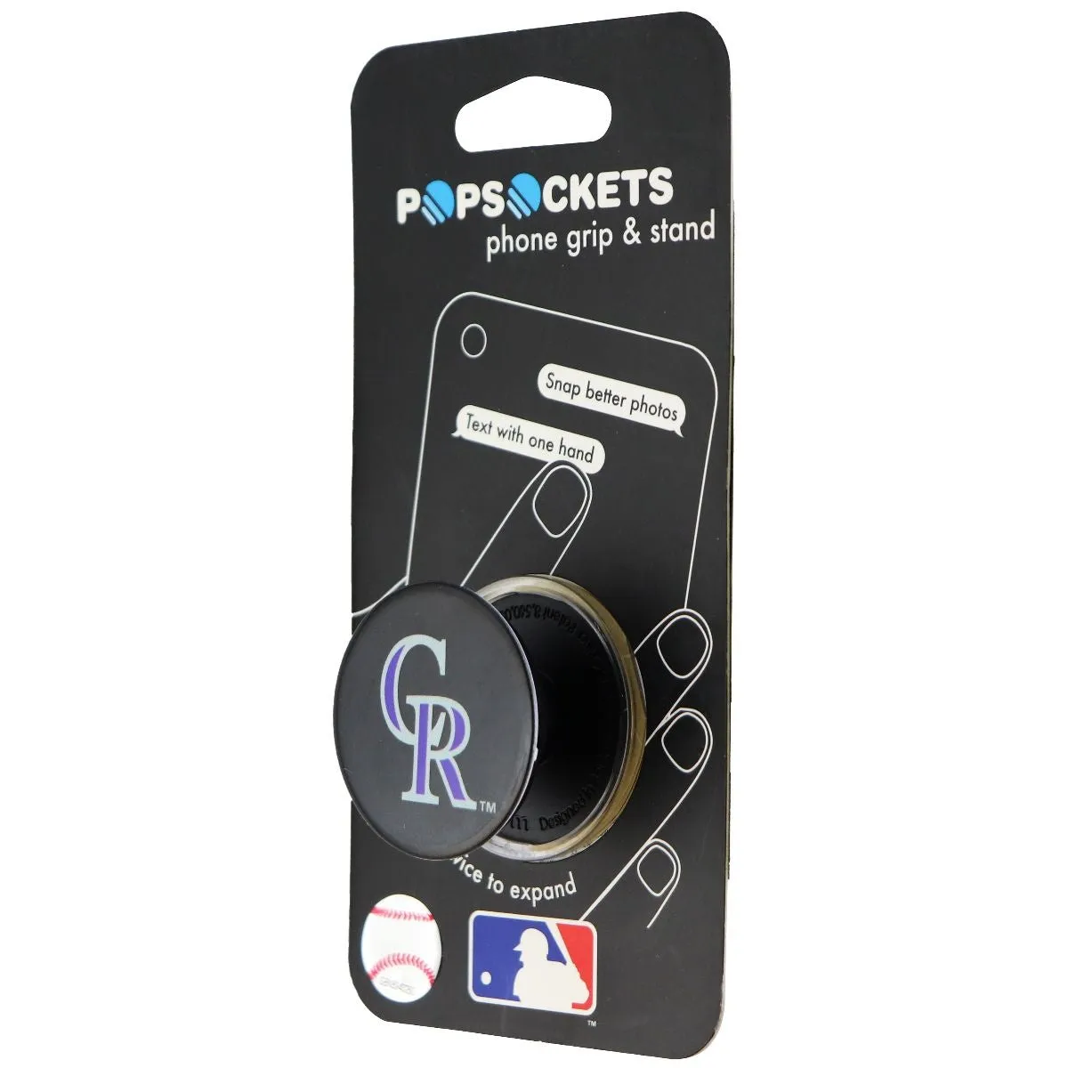 PopSockets: Collapsible Grip & Stand for Phones and Tablets - Colorado Rockies