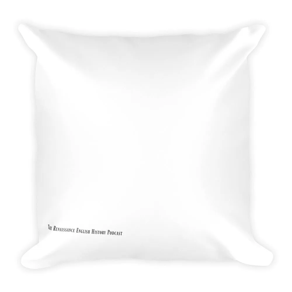 "It Came a Flow'ret Bright," Decorative Throw Pillow