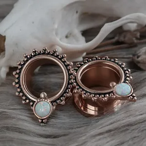 Rose Gold Opal Tunnels