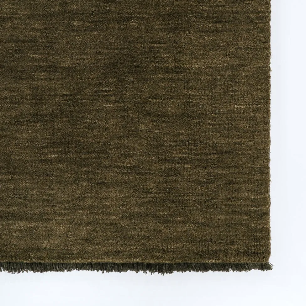 Sandringham Floor Rug - Moss