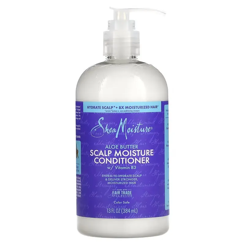 Shea Moisture Aloe Butter Scalp Moisture Conditioner 13 oz