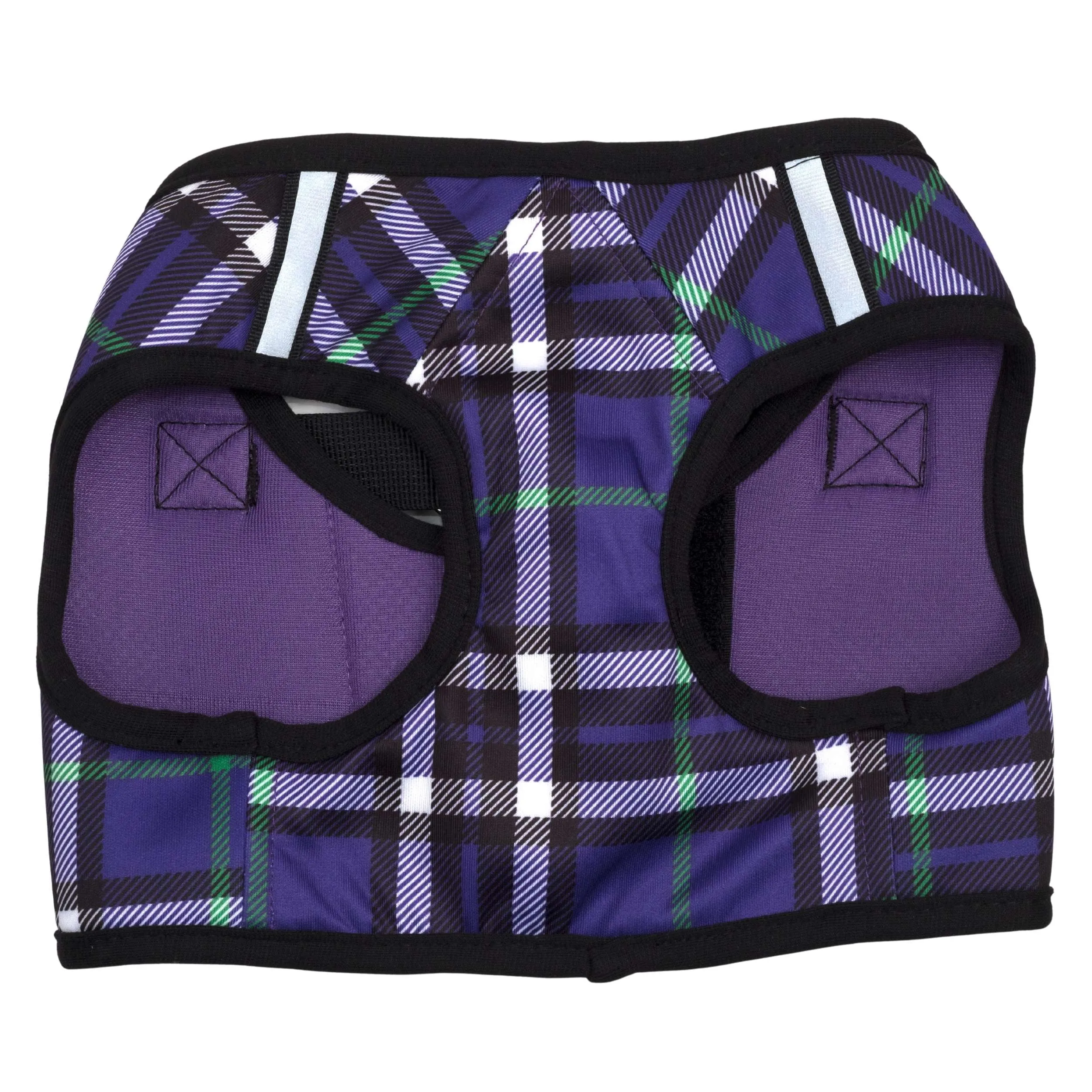 Sidekick Harness | Bias Plaid Purple