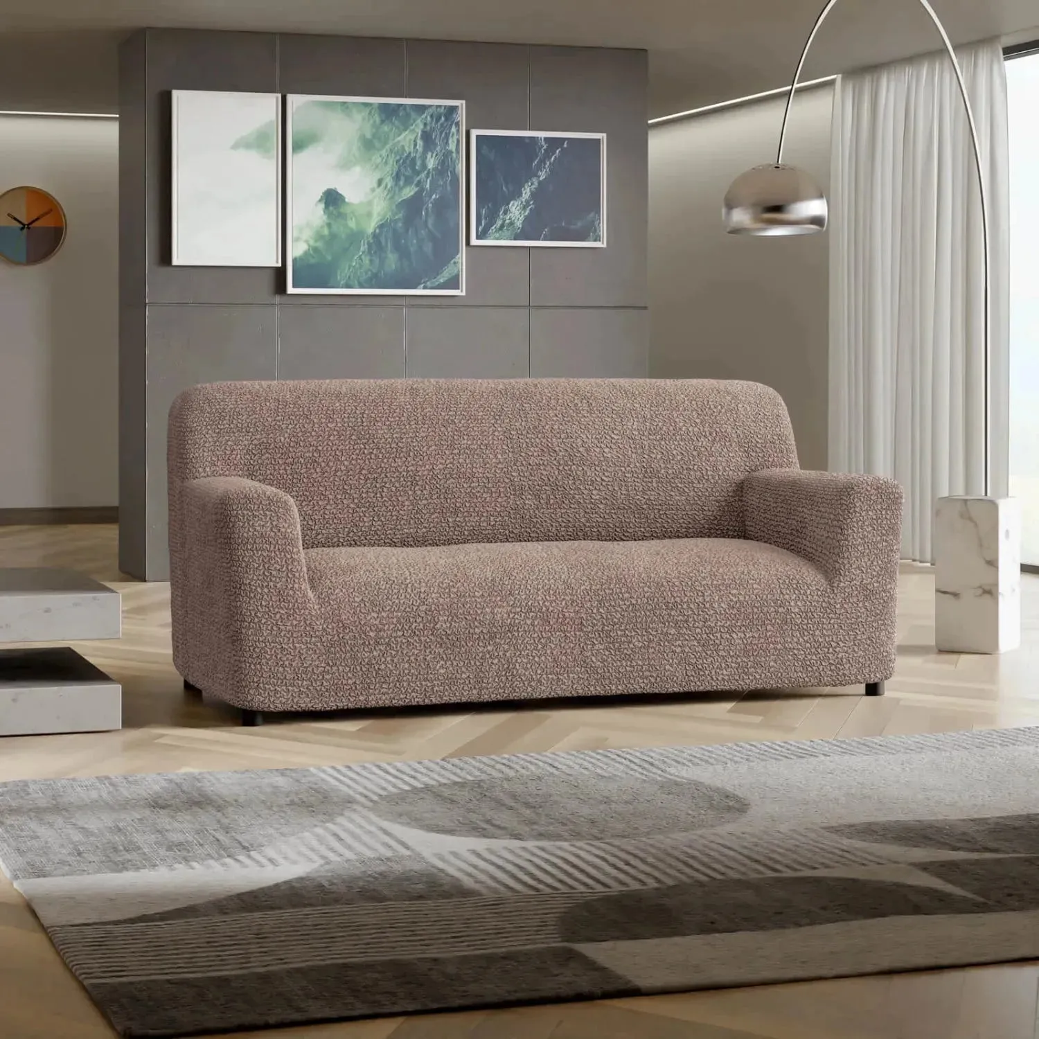 Sofa 3 Seater Slipcover, Microfibra Collection