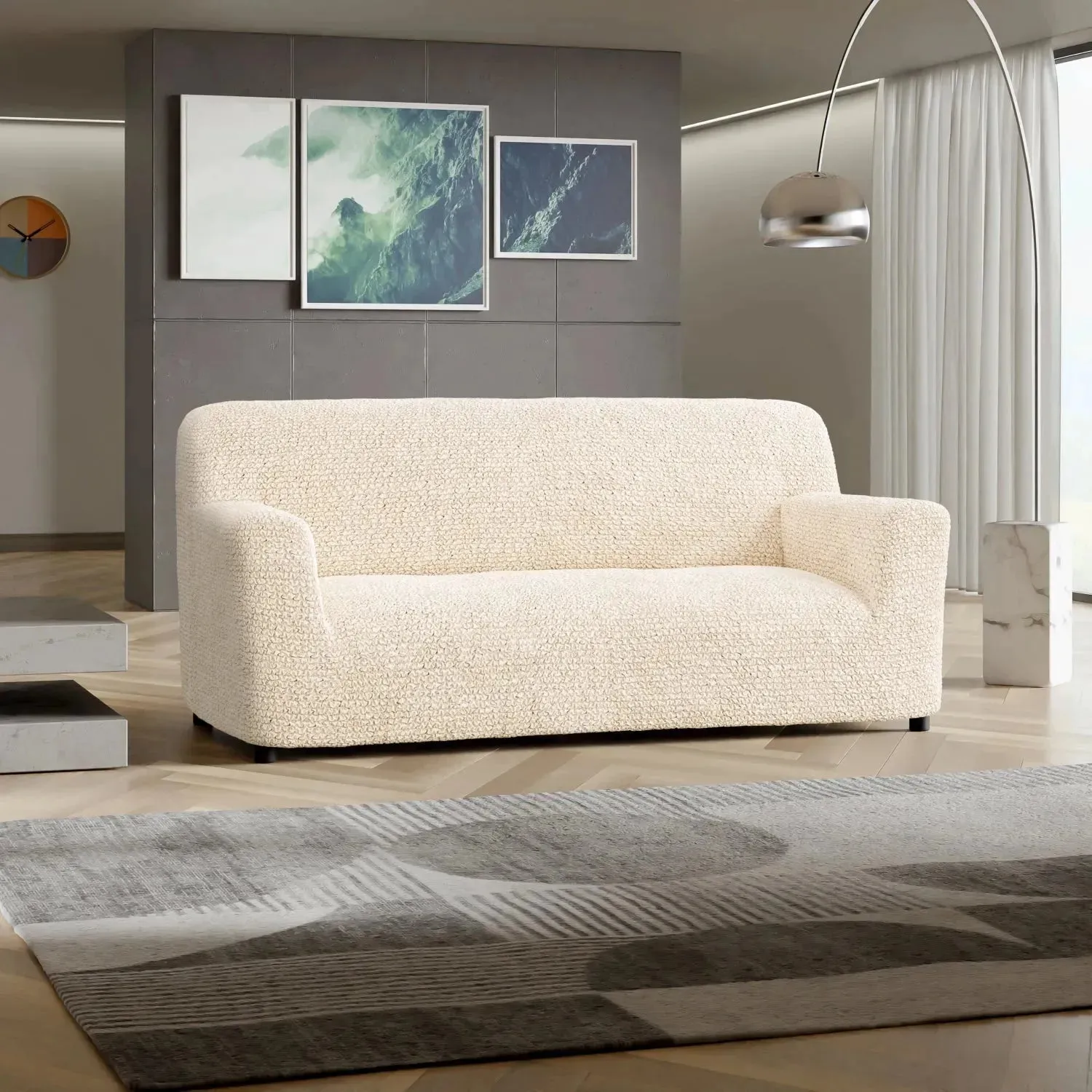 Sofa 3 Seater Slipcover, Microfibra Collection