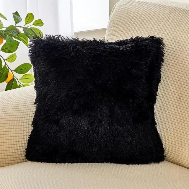 Soft Fur Plush Home Decor Cushion Cover