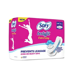 Sofy Bodyfit Extra Long - XL Sanitary Pad (6 Pads)