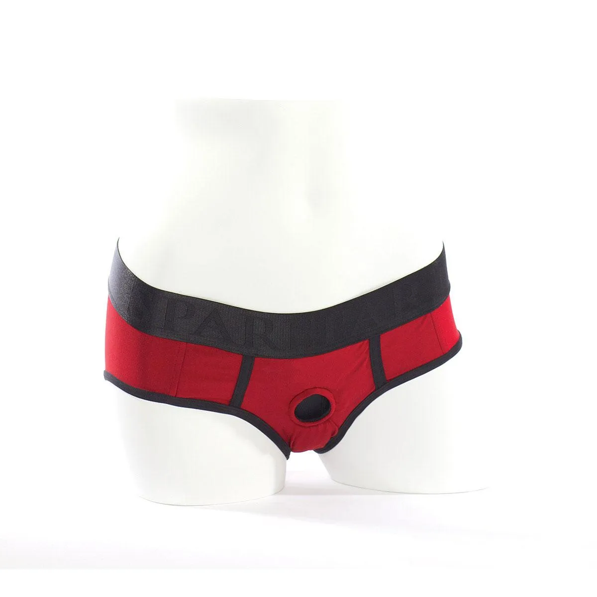 SpareParts Tomboi Harness Red-Blk Nylon - 2X