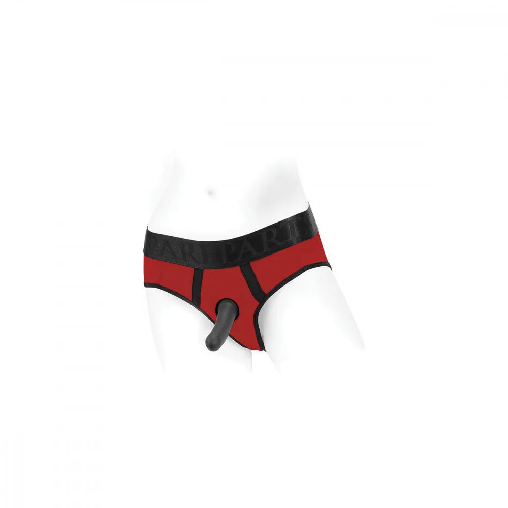 SpareParts Tomboi Harness Red-Blk Nylon - Small