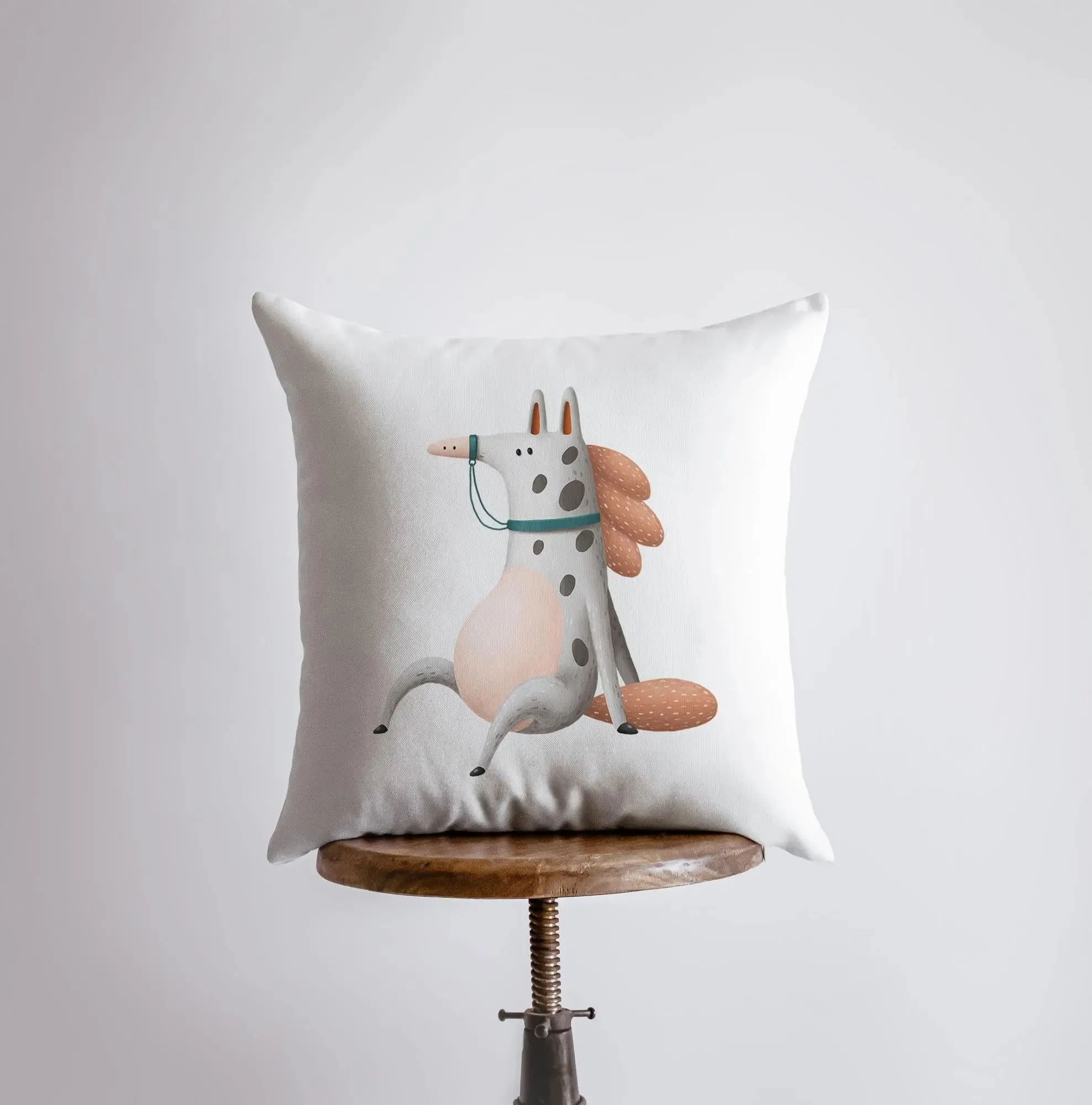 Spotted Horse Pillow | Throw Pillow | Horse Lover | Animal Lover Gift | Tiny House Decor | Cowgirl Pillow