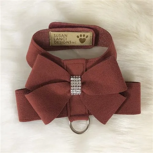 Susan Lanci Nouveau Bow Tinkie Harnesses in Mulberry