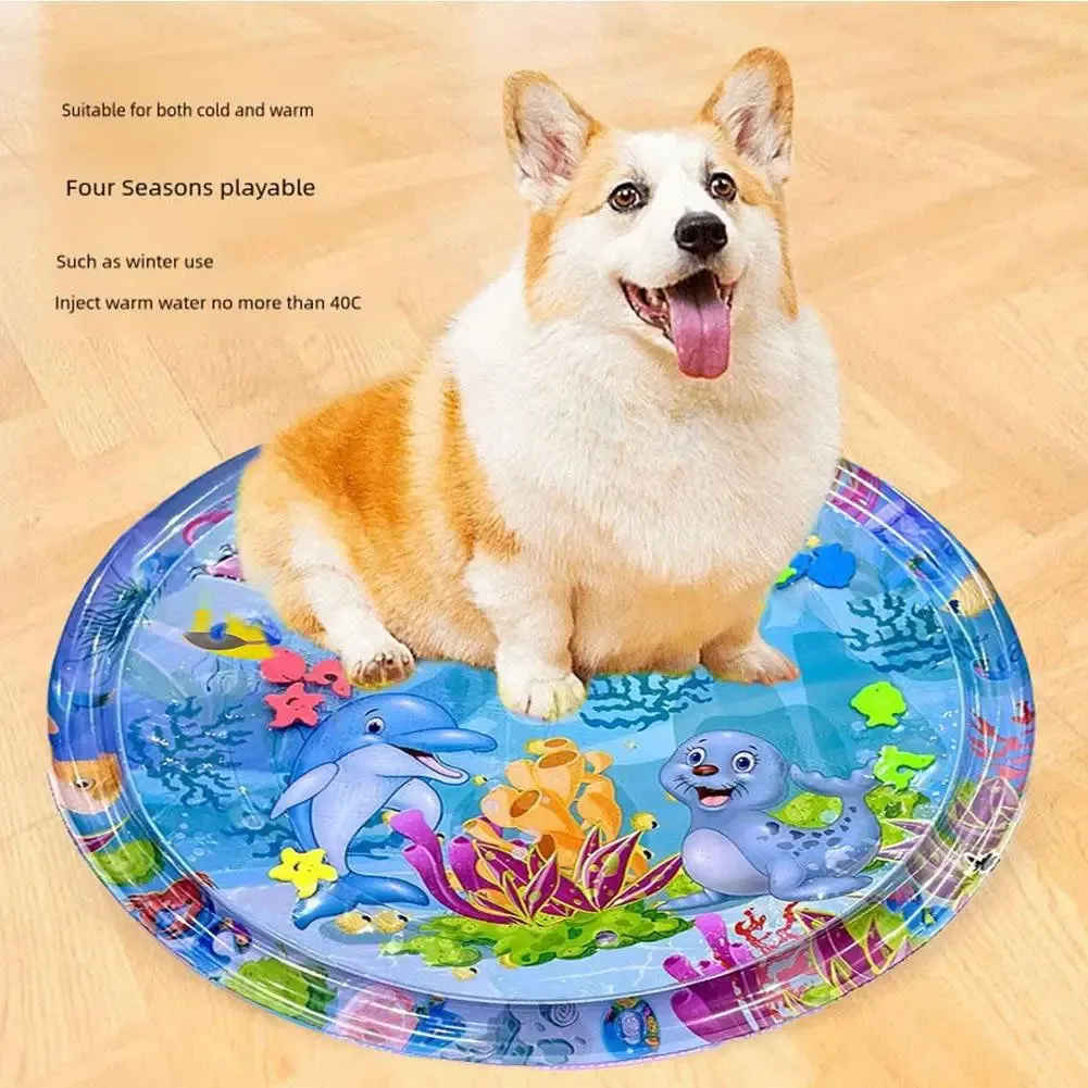 Top Quality Cooling Pet Water Bed Cushion - Ice Pad Square Mat For Dogs And Cats - Ideal For Puppy Kennels And Summer Sleeping